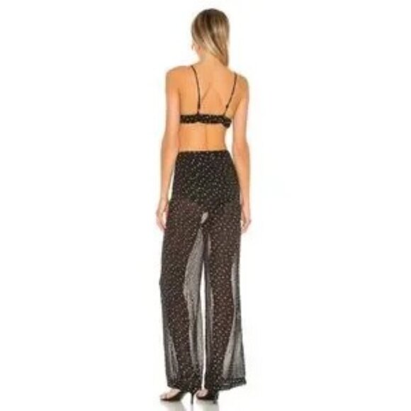 Revolve Superdown Two-Piece Mesh Pant Set - Picture 7 of 8